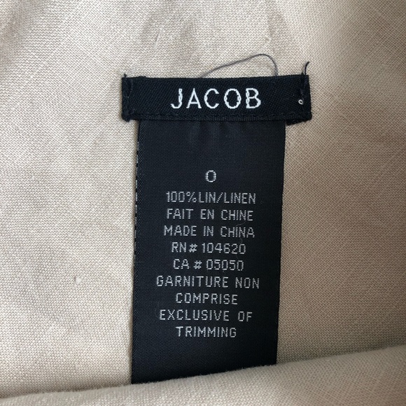 5/$20 Linen Mini Skirt from Jacob, size 0 - Picture 7 of 7